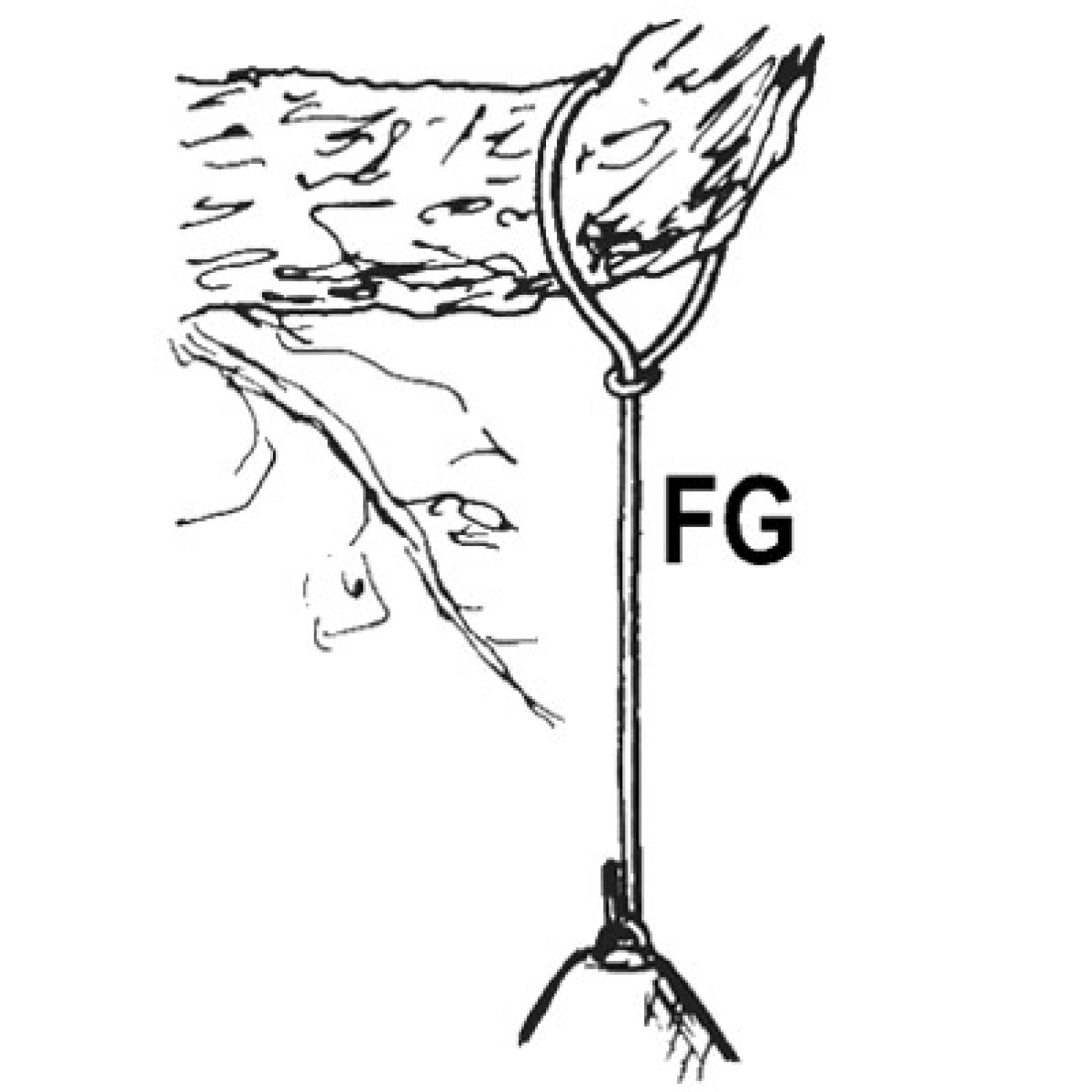 Ersatzaufhängehaken FG für 2M